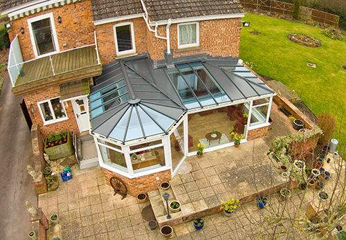 Victorian Conservatory Leeds - P-Shaped Composite Conservatory