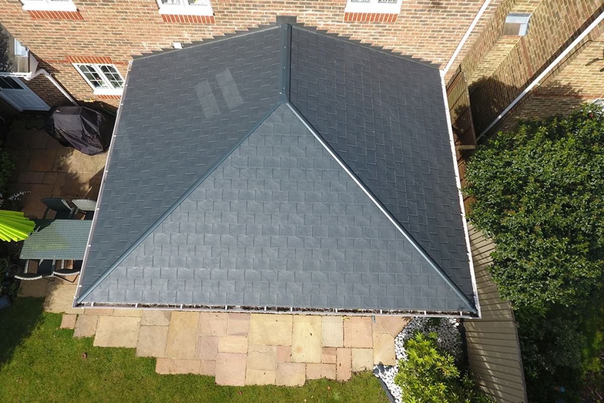 tiled conservatory roof